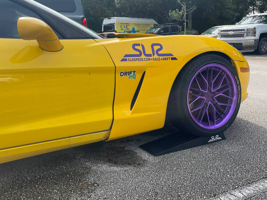 SLR Lightweight Car Ramp Set - No need for Steel! - Split-Style for Easy Jacking