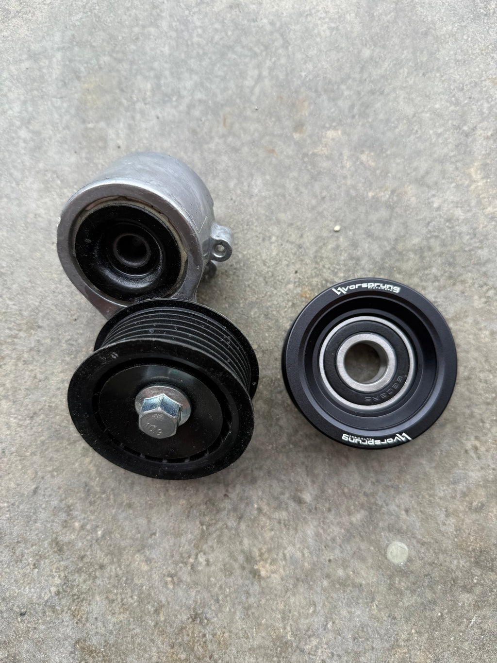 Billet Aluminum Supercharger Tensioner Pulley Upgrade, Audi Supercharged EA837 3.0T