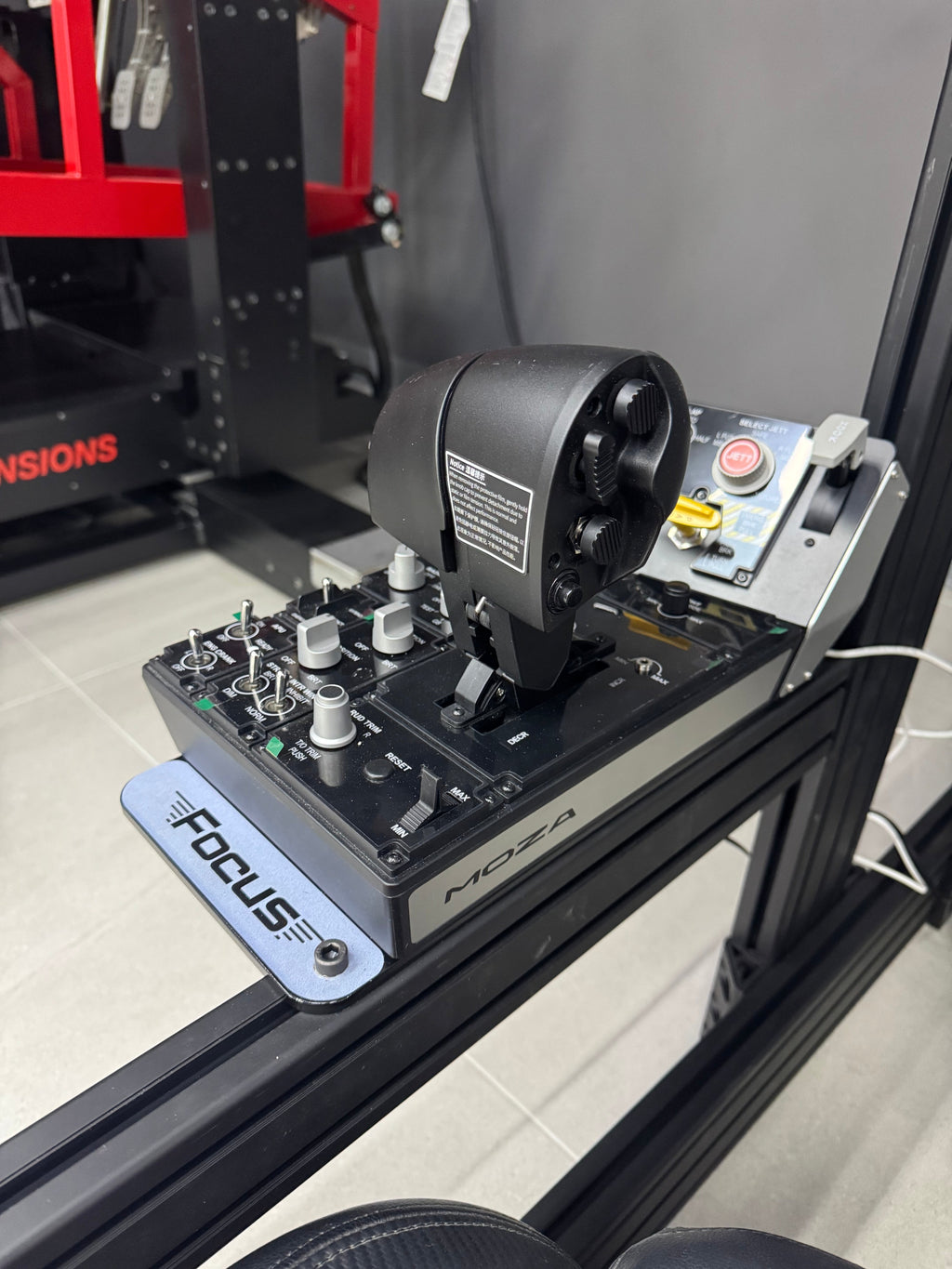 Focus Rig Mounting Plate for MOZA MTP Throttle