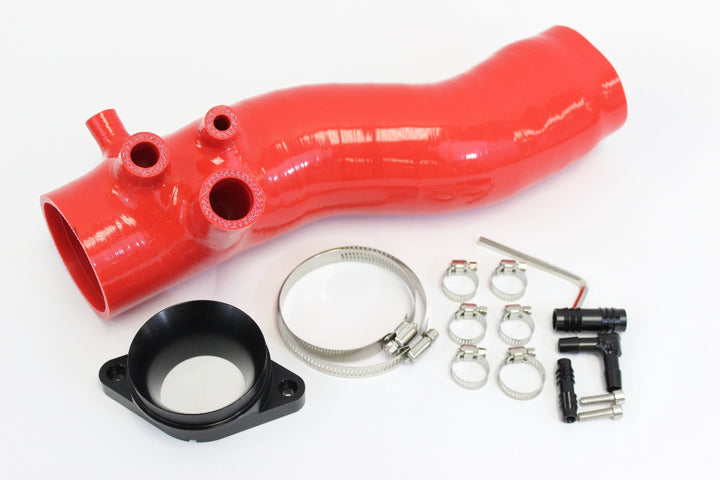 SPDZ1 Red 3.0″ High-Flow Turbo Inlet Hose for Subaru WRX 2015–2021 (FA20DIT) (Pre-Order Item)