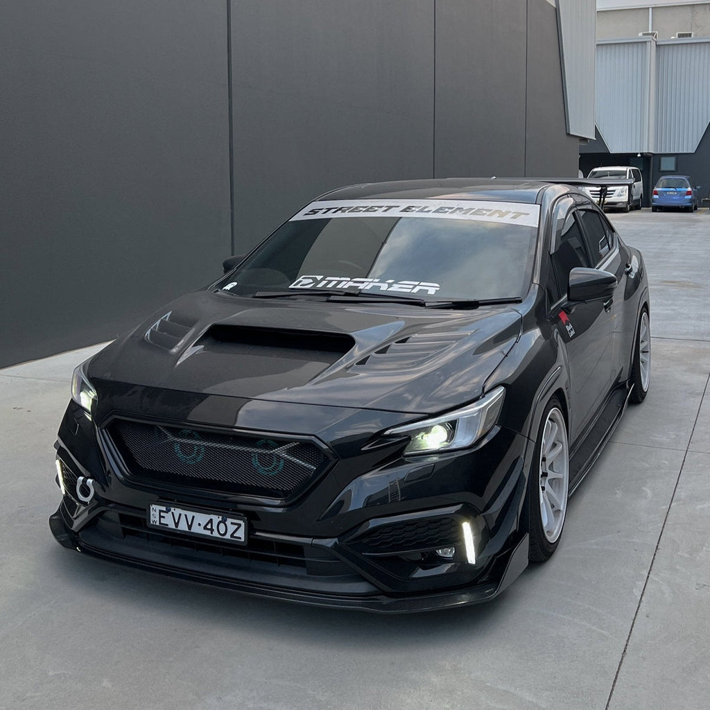JDMuscle [22-25 WRX] JDM Style Fog Light Bezel w/ DRL and Turn