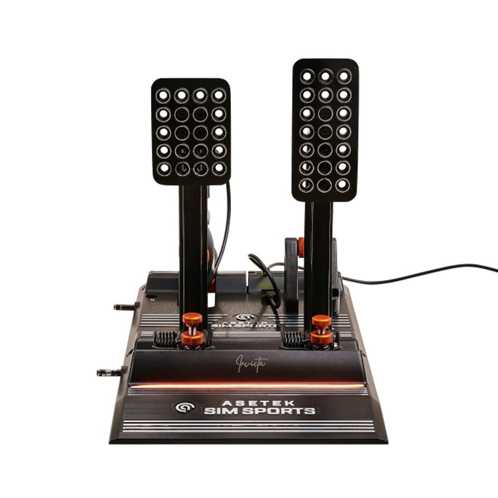 Asetek SimSports Invicta Throttle & Brake Pedals