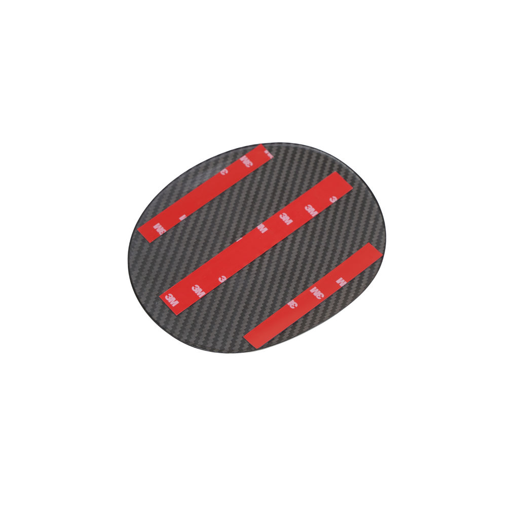 JDMuscle [22-25 WRX] Tanso Dry Carbon Fiber Fuel Door Cover