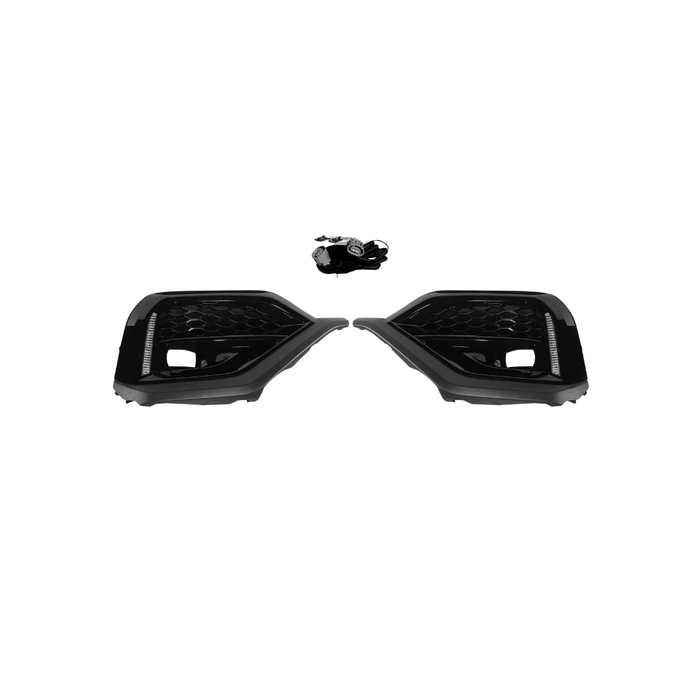 JDMuscle [22-25 WRX] JDM Style Fog Light Bezel w/ DRL and Turn