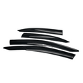 JDMuscle [22-25 WRX] V1 Rain Guards / Window Visors-Acrylic/Carbon Fiber