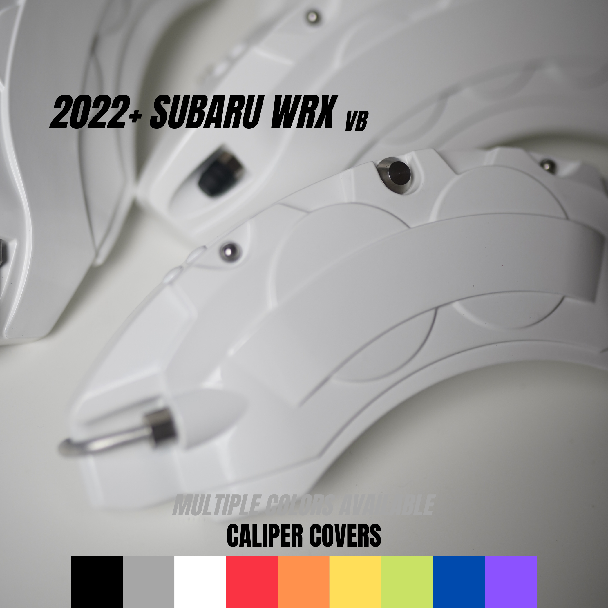 JDMuscle [22-25 WRX MT&CVT] Aluminum Brake Caliper Covers