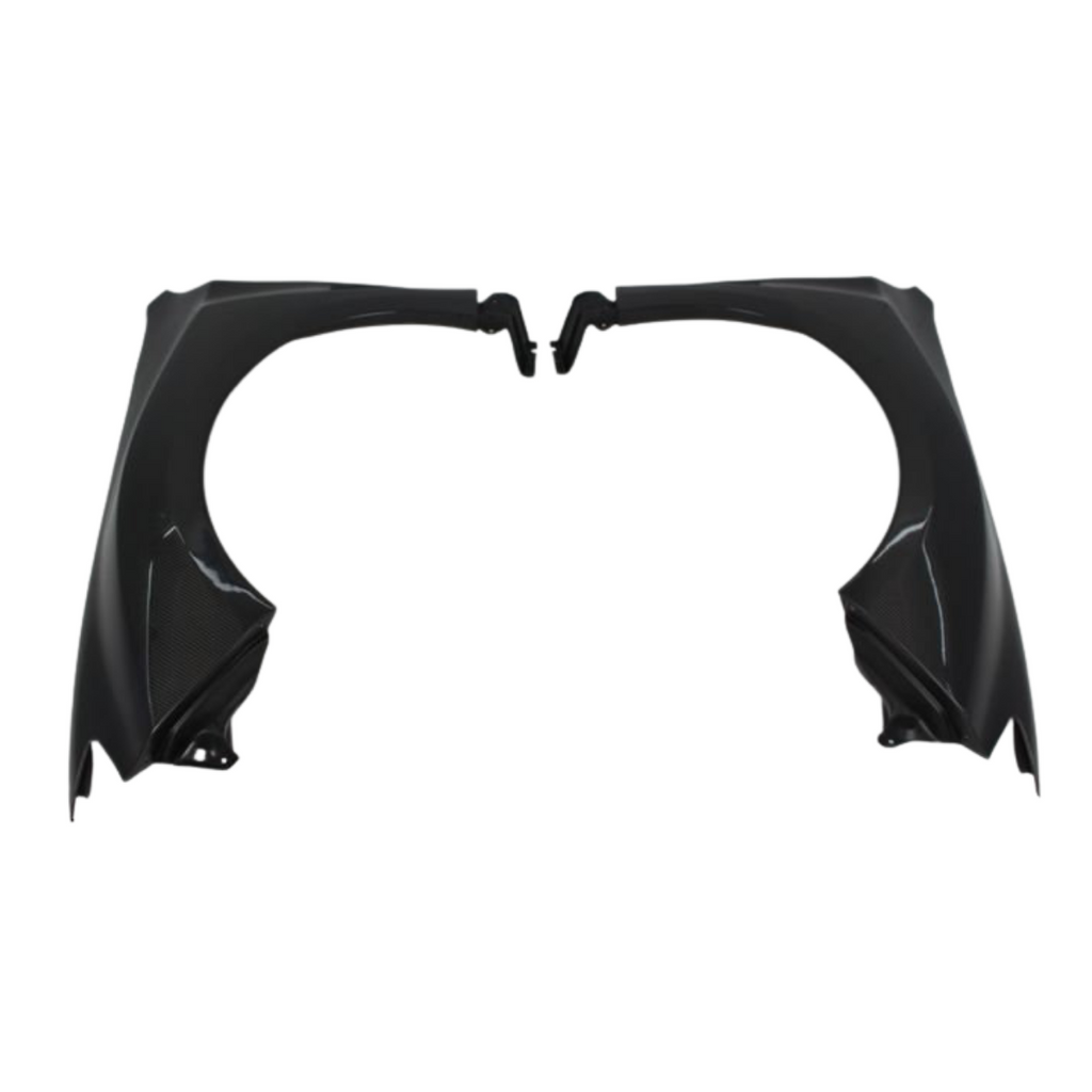 JDMuscle [08-14 STI / 11-14 WRX GRB/GVB] Tanso Carbon Fiber/FRP OE Style Fenders