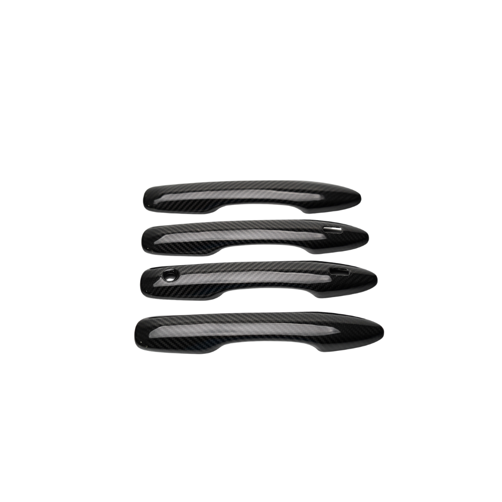 JDMuscle [23-24 Toyota GR Corolla] Carbon Fiber Door Handle Covers (4PC)