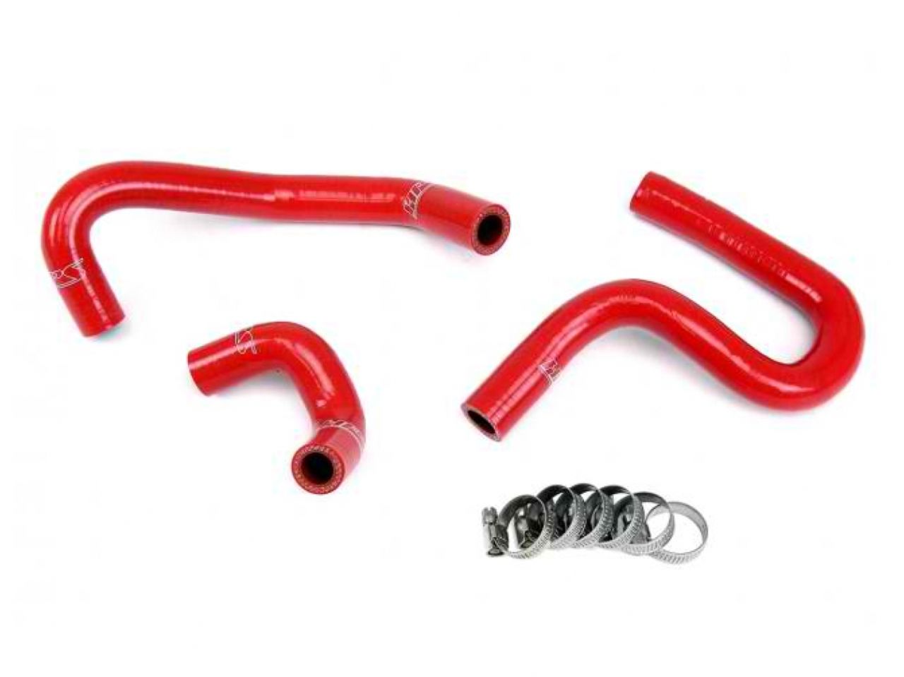 HPS Reinforced Red Silicone Heater Hose Kit Coolant Toyota 96-02 4Runner 3.4L V6 without rear heater