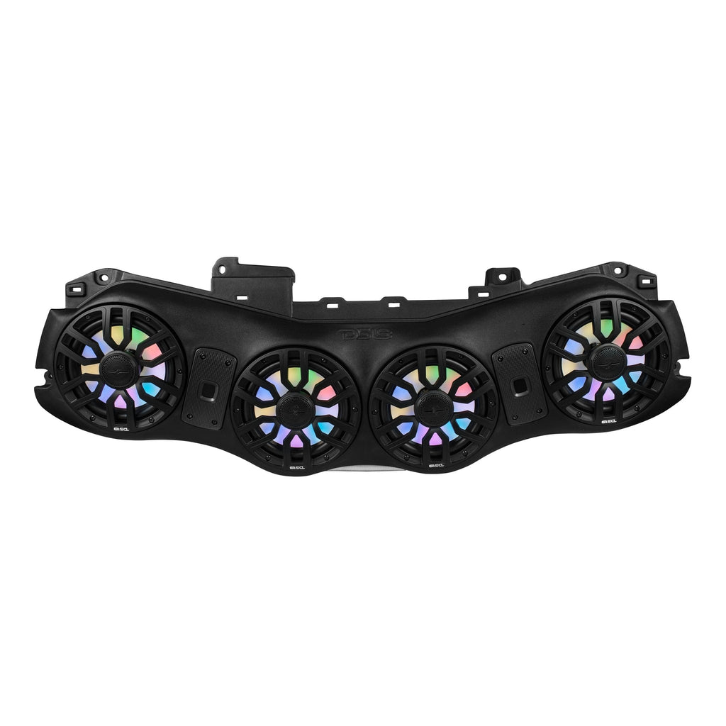 Jeep JL/JLU/JT 2024–2025 Overhead Sound Bar – Loaded with 4 x 8” NXL-IQ8 Marine Speakers