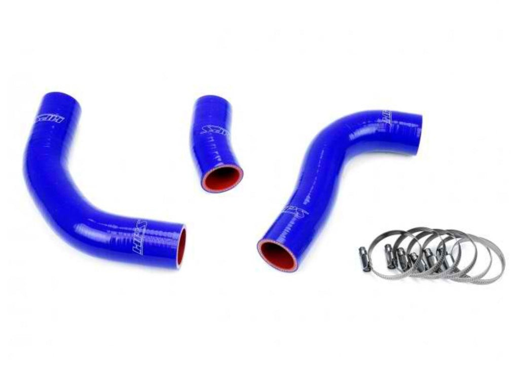 HPS Reinforced Blue Silicone Radiator Hose Kit Coolant Toyota 88-90 Land Cruiser FJ62 4.0L I6