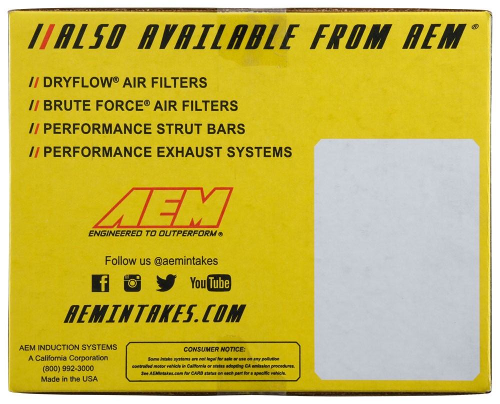 AEM Induction 15-  Ford F150 5.0L Air Indusction System AIP21-8129DC