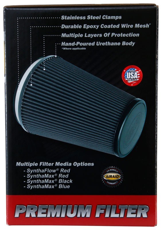 Airaid Universal Air Filter - Cone 3 x 6 x 4 5/8 x 6 700-493