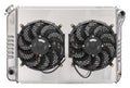 1979-1993 Ford Mustang Foxbody Radiator and Cooling Fan Combo for Swaps