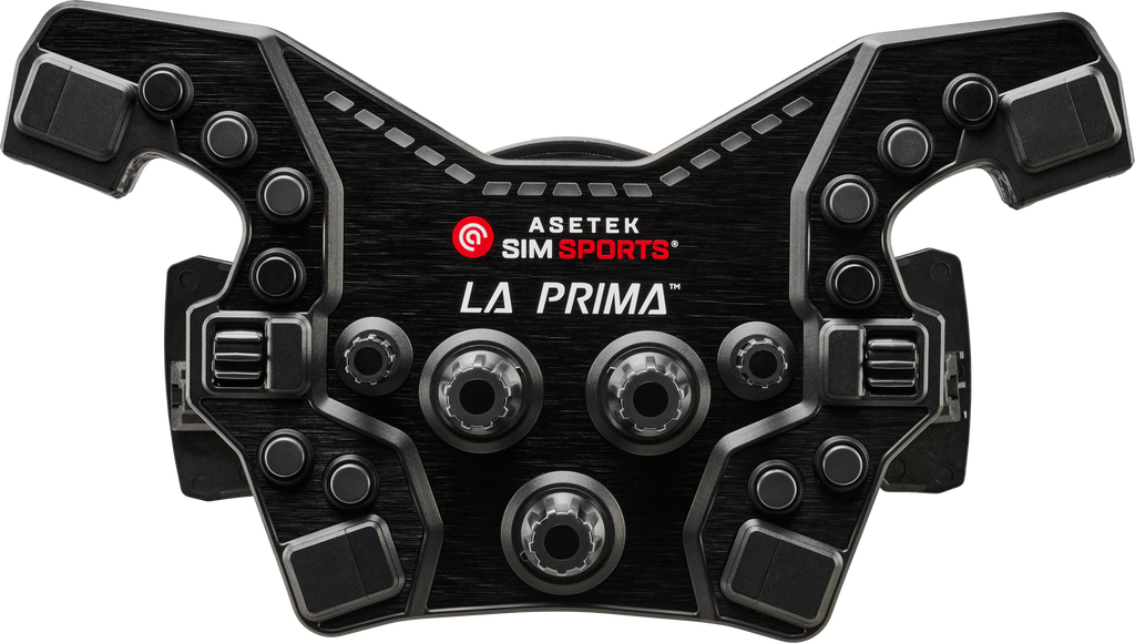Asetek SimSports La Prima™ Formula Button Box (Black) OPEN BOX