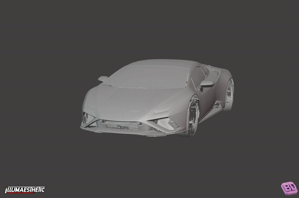 Lamborghini Huracan LP640-4 Evo 3D Scan (2019-2024)