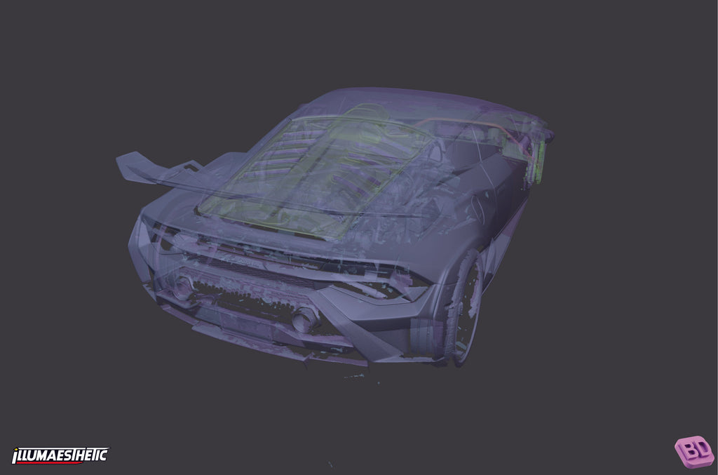 Lamborghini Huracan STO 3D Scan (2021-2024)