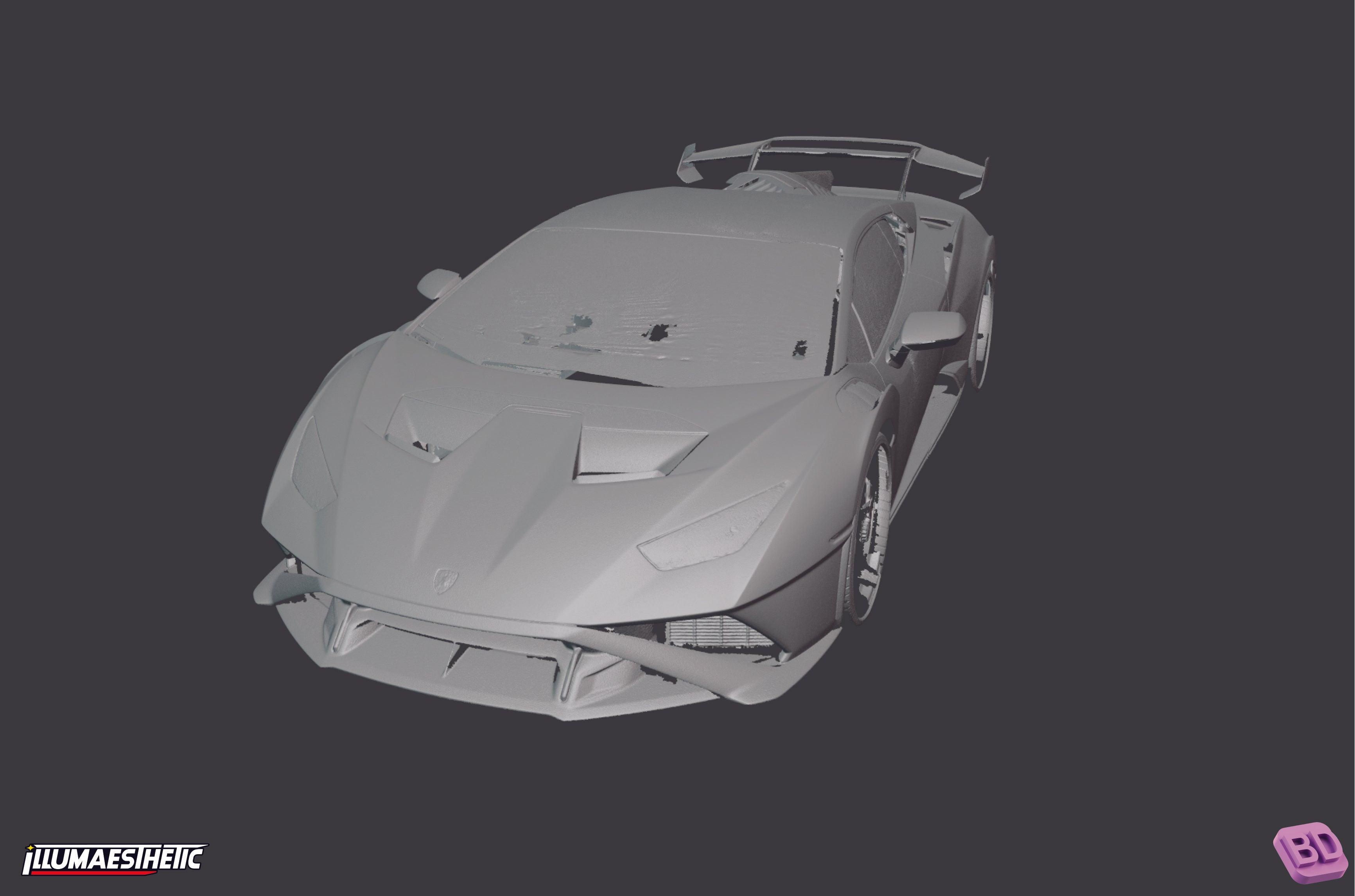Lamborghini Huracan STO 3D Scan (2021-2024)