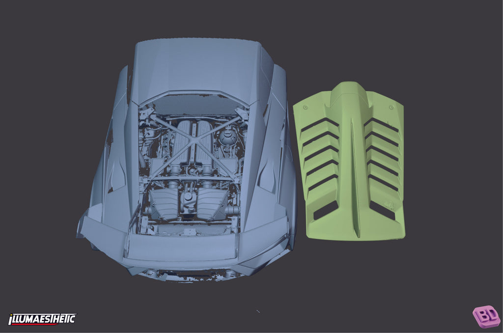 Lamborghini Huracan STO 3D Scan (2021-2024)