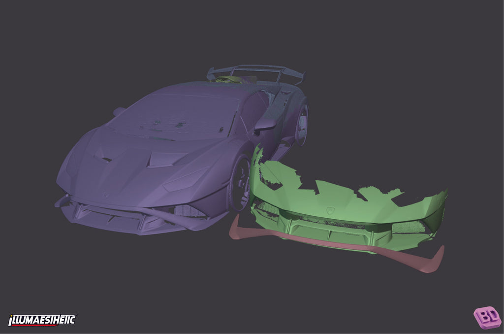 Lamborghini Huracan STO 3D Scan (2021-2024)