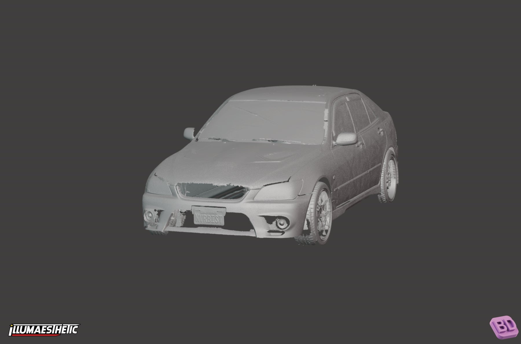 Lexus IS300 / Toyota Altezza (XE10) 3D Scan (1998–2005)