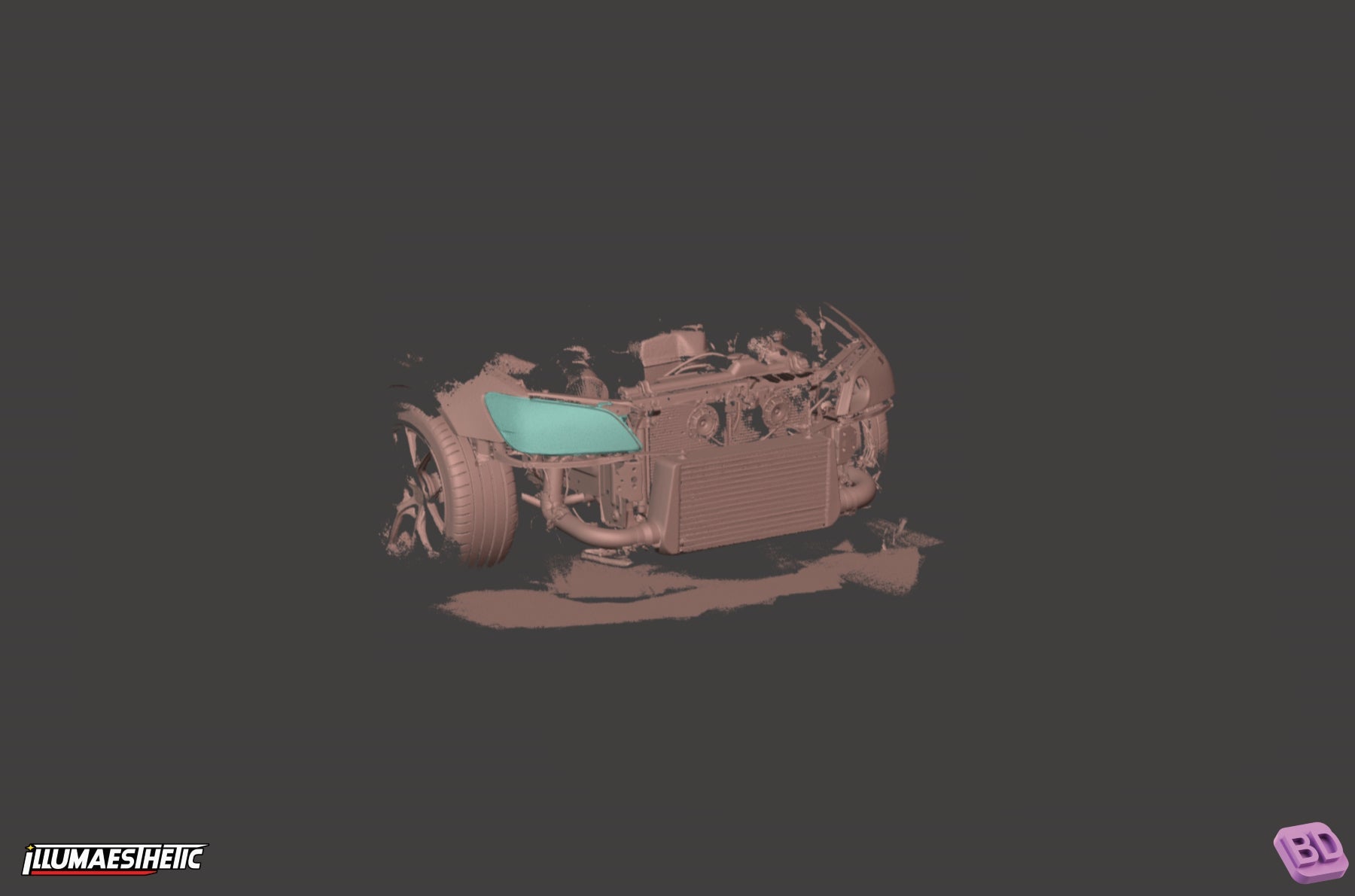 Lexus IS300 / Toyota Altezza (XE10) 3D Scan (1998–2005)