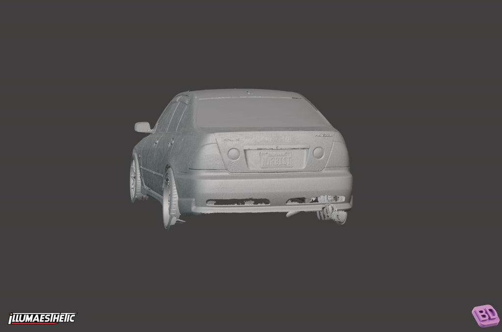 Lexus IS300 / Toyota Altezza (XE10) 3D Scan (1998–2005)
