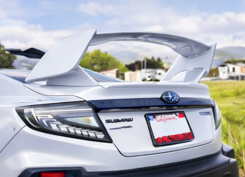OLM S Style Paint Matched Spoiler 5pc - 2022-2026 WRX