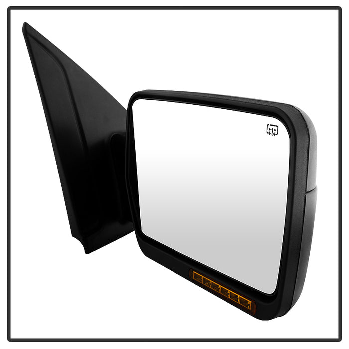 SPYDER Xtune Ford F150 07-14 Power Heated Amber LED Signal OE Mirror Left MIR-03349EH-P-L 9935336