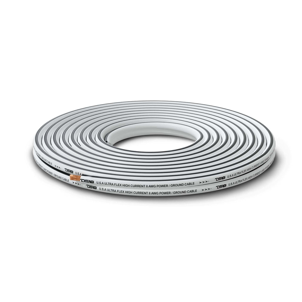 8-GA Marine Grade Tinned 100% Copper OFC Ground Wire -100 Feet