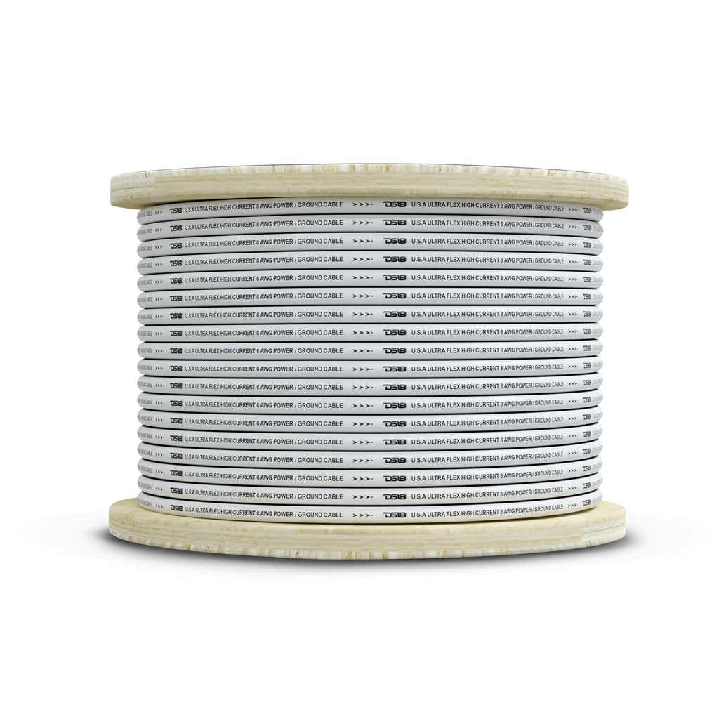 8-GA Marine Grade Tinned 100% Copper OFC Ground Wire -100 Feet