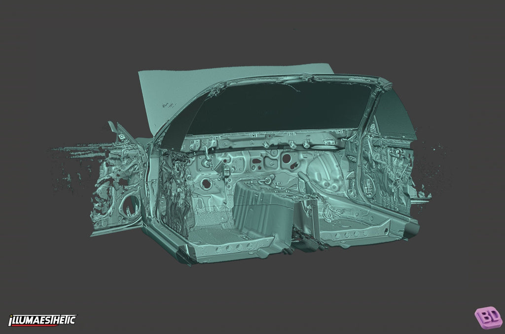 Toyota MR2 (SW20) 3D Scan (1989-1999)