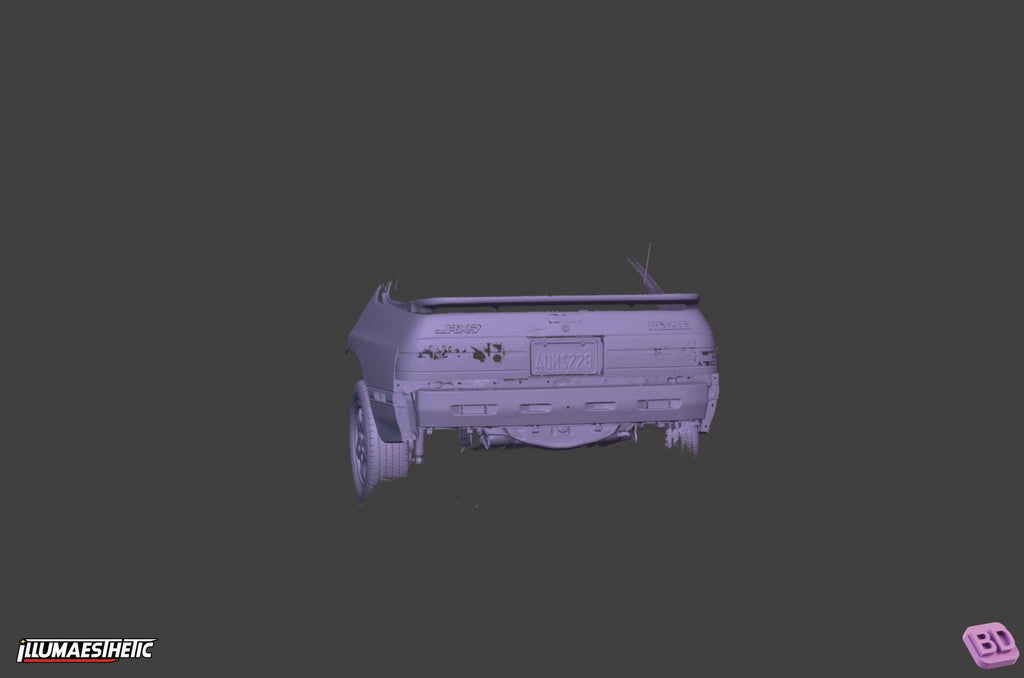 Mazda RX7 (FC3S) 3D Scan (1985-1992)