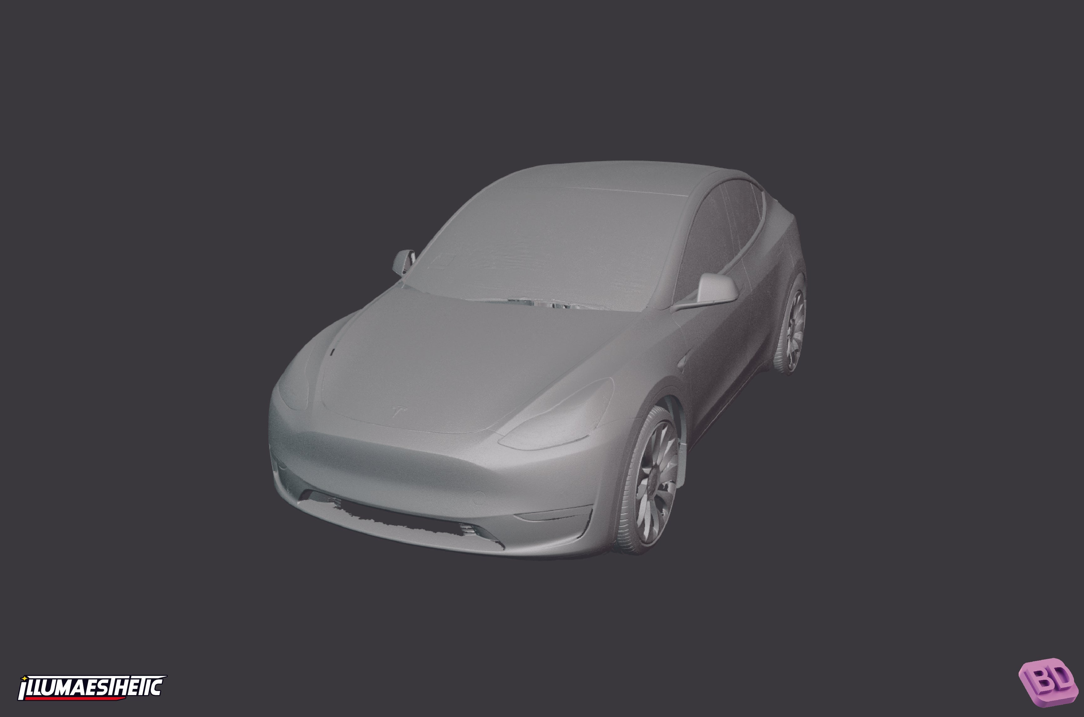 Tesla Model Y 3D Scan (2020-2024)