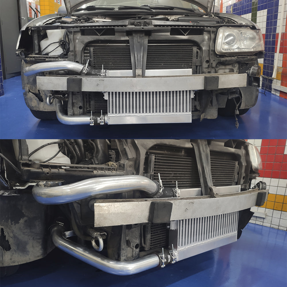 Front intercooler kit for Audi A3 1.8 Turbo 20V 150cv Black Hose