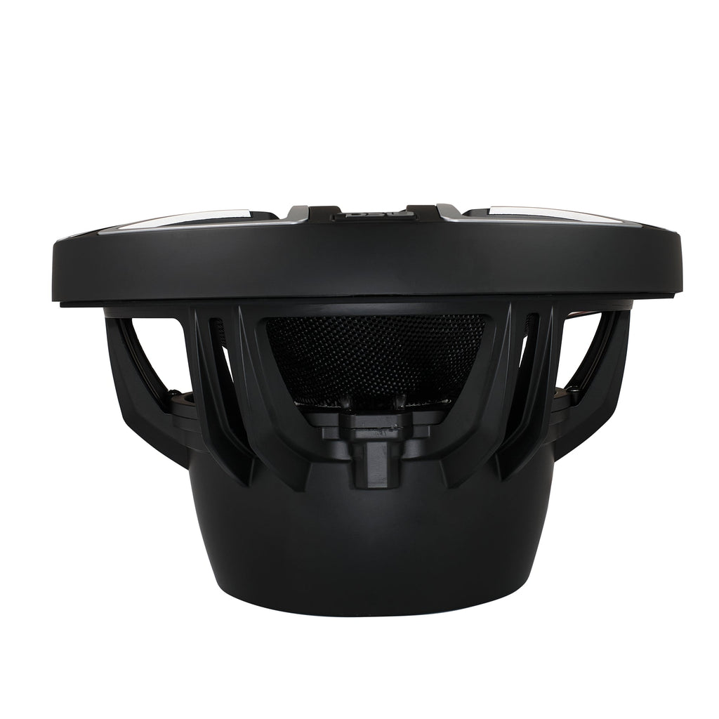 12" Neodymium Marine & Powersport Subwoofer with Digital LED Lights and Carbon Fiber Cone | 800W RMS 4-Ohm