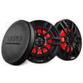 NXL 6.5" 2-Way Coaxial Marine Speaker with LED RGB Lights | 100W RMS 4-Ohm