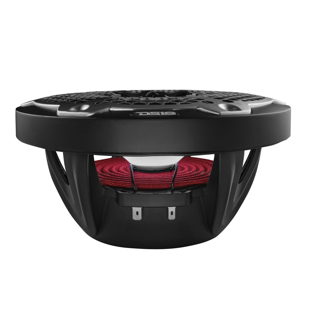 NXL 8" 2-Way Coaxial Marine Speaker With LED RGB Lights 125 Watts Rms 4-Ohm