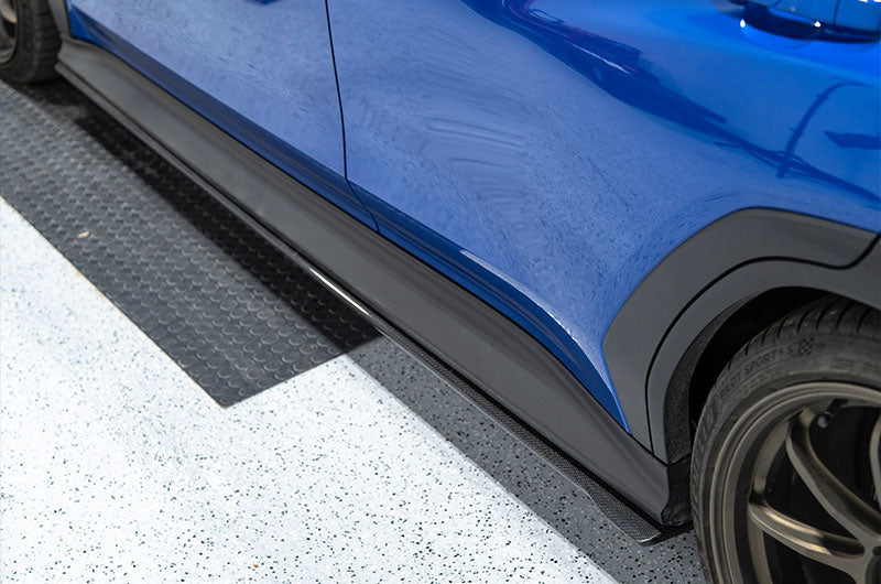 OLM S Style Carbon Fiber Side Skirts - 2022+ WRX
