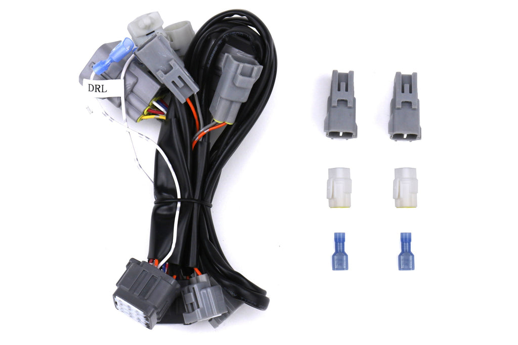 OLM 2015-2017 WRX / STi Headlight Upgrade Harness for 18+ Headlights (Pair)