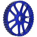 VW 74-98 8V Y series lightweight fixed cam pulley / intermediate shaft - Blue - PRE SALE