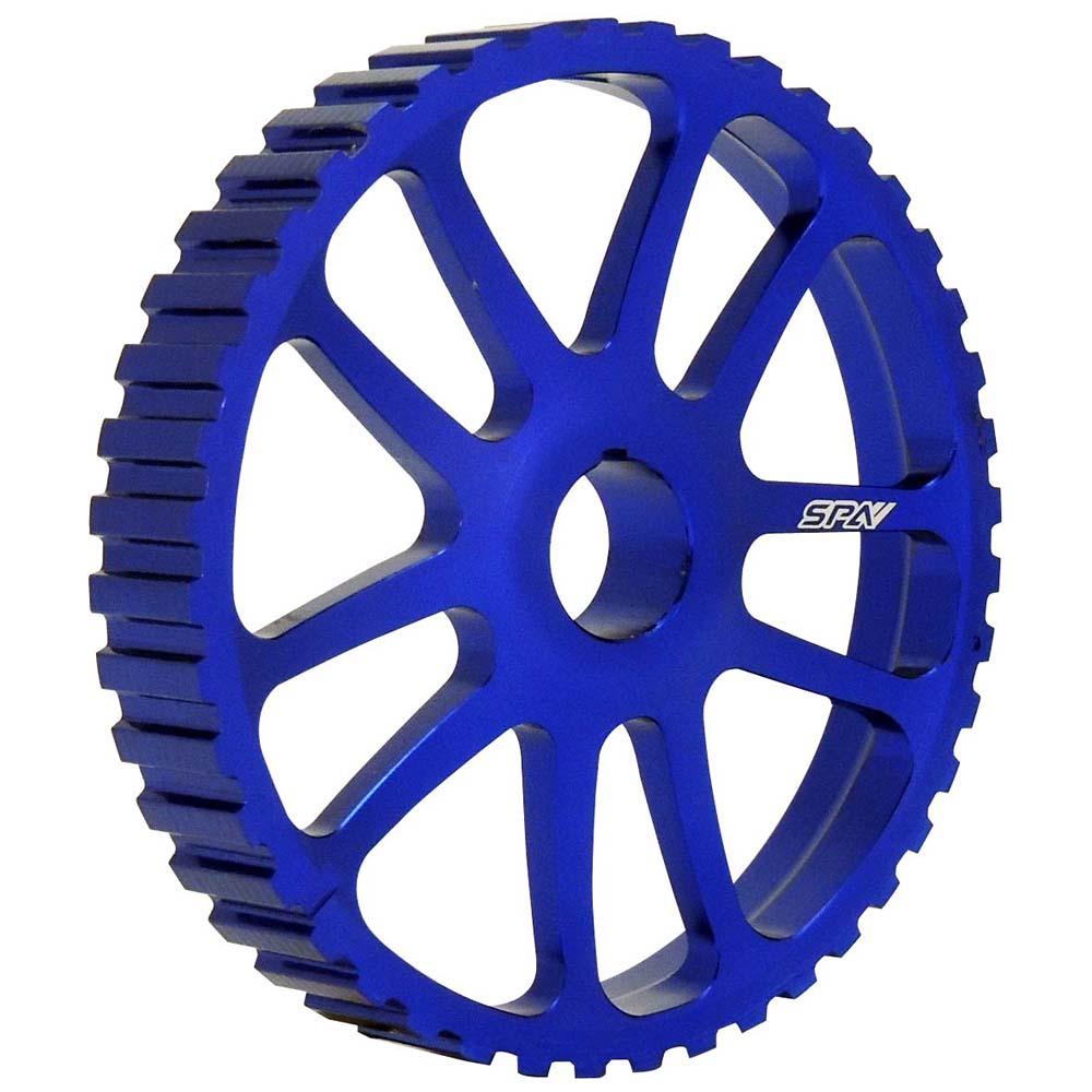 VW 74-98 8V Y series lightweight fixed cam pulley / intermediate shaft - Blue - PRE SALE