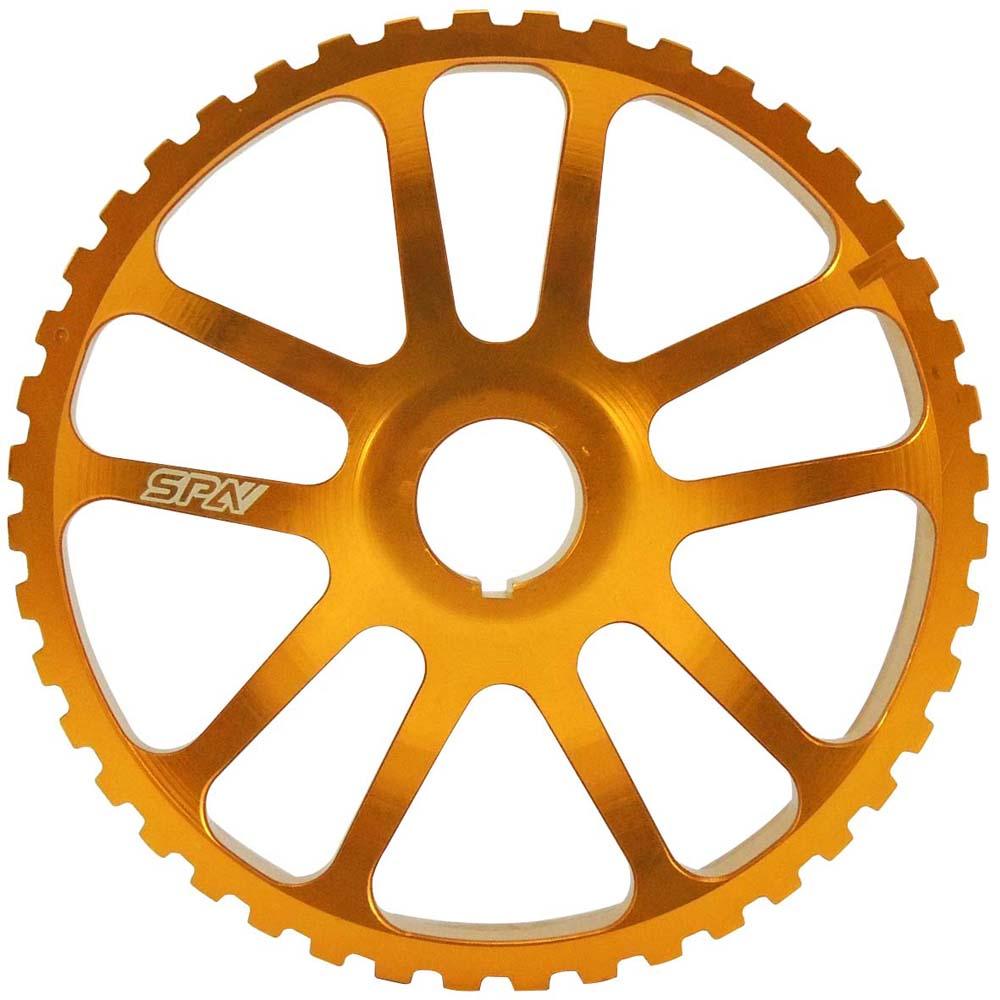 VW 74-98 8V Y series lightweight fixed cam pulley / intermediate shaft - Gold - PRE SALE