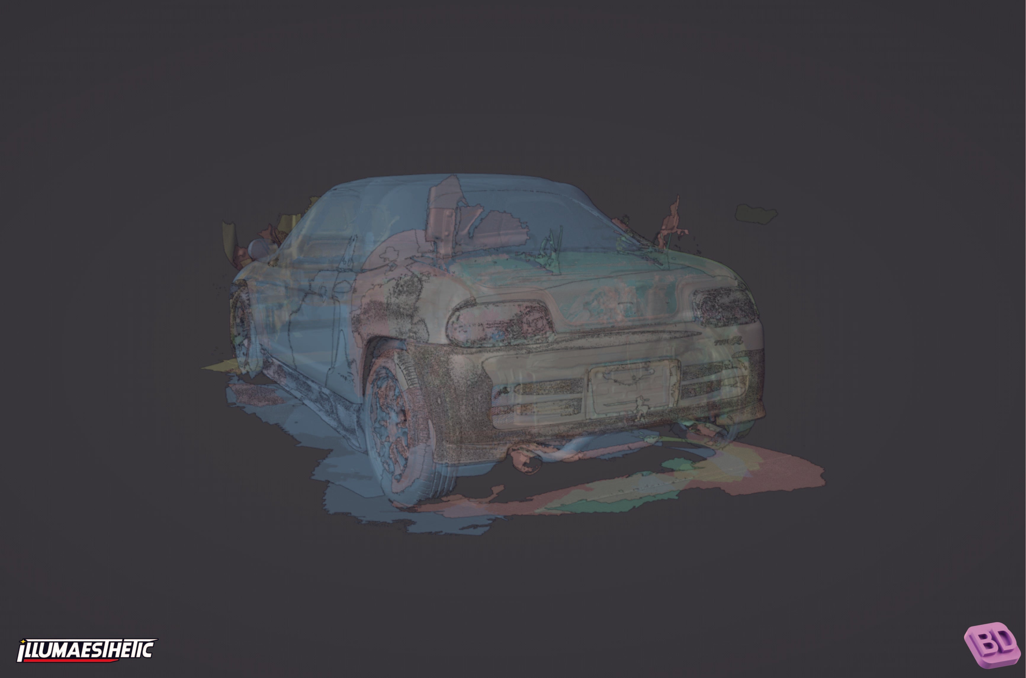 Honda Beat (PP1) 3D Scan (1991-1996)