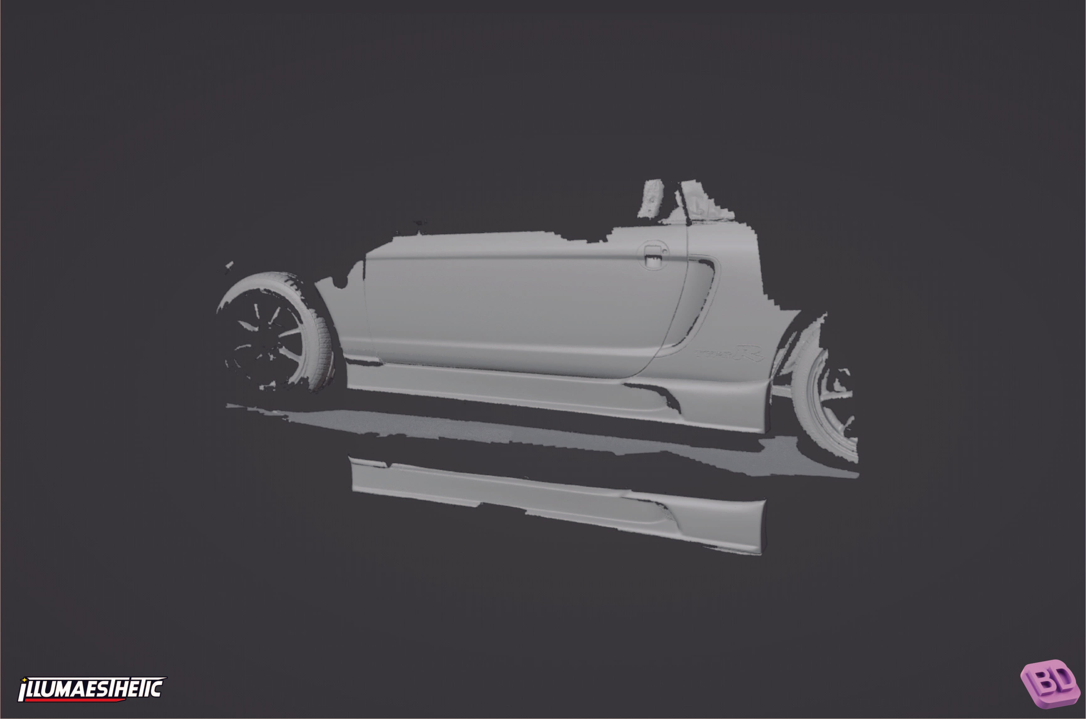 Honda Beat (PP1) 3D Scan (1991-1996)
