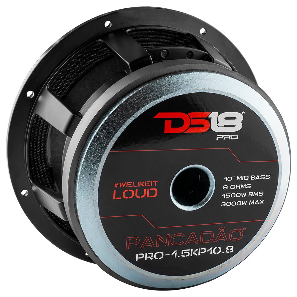 PANCADÃO Mid-Bass Loudspeaker 10" 1500 Watts Rms 8-Ohm