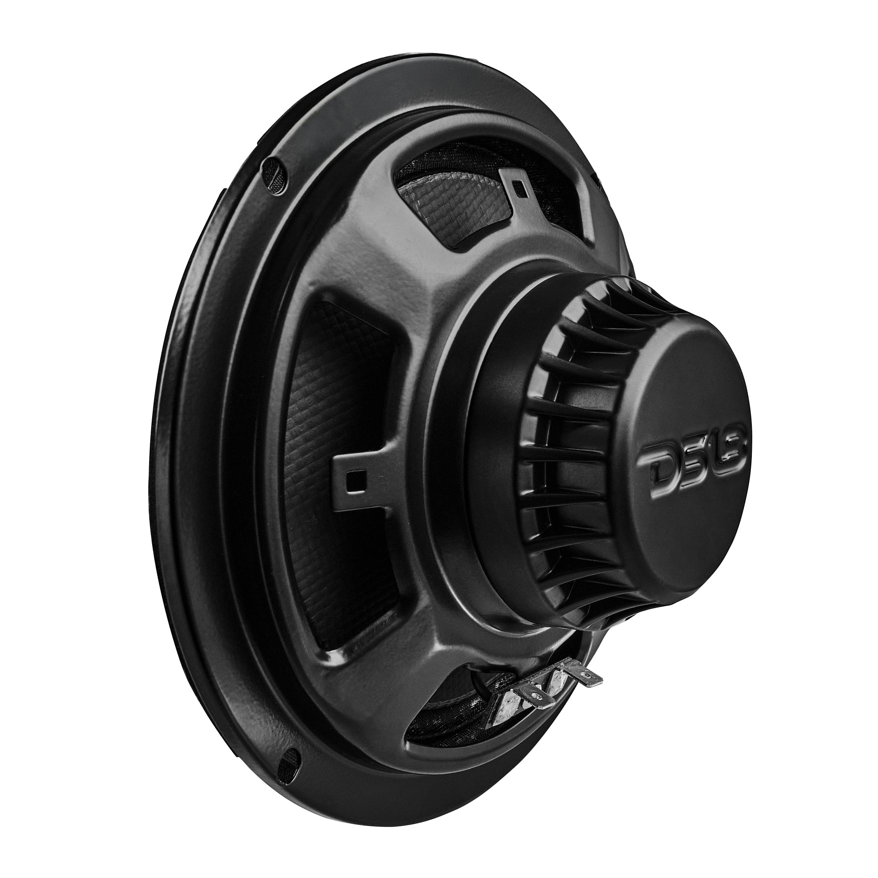 6.5” Slim Motorcycle & Motorsports Loudspeaker With Neodymium Magnet and Water Resistant Carbon Fiber Cone | 2-Ohm 150W RMS