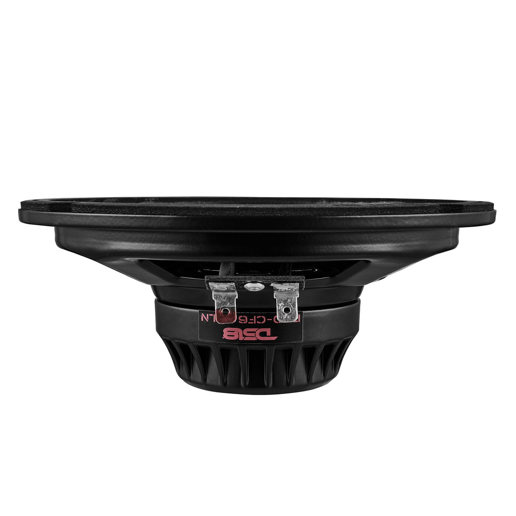 6.5” Slim Motorcycle & Motorsports Loudspeaker With Neodymium Magnet and Water Resistant Carbon Fiber Cone | 2-Ohm 150W RMS