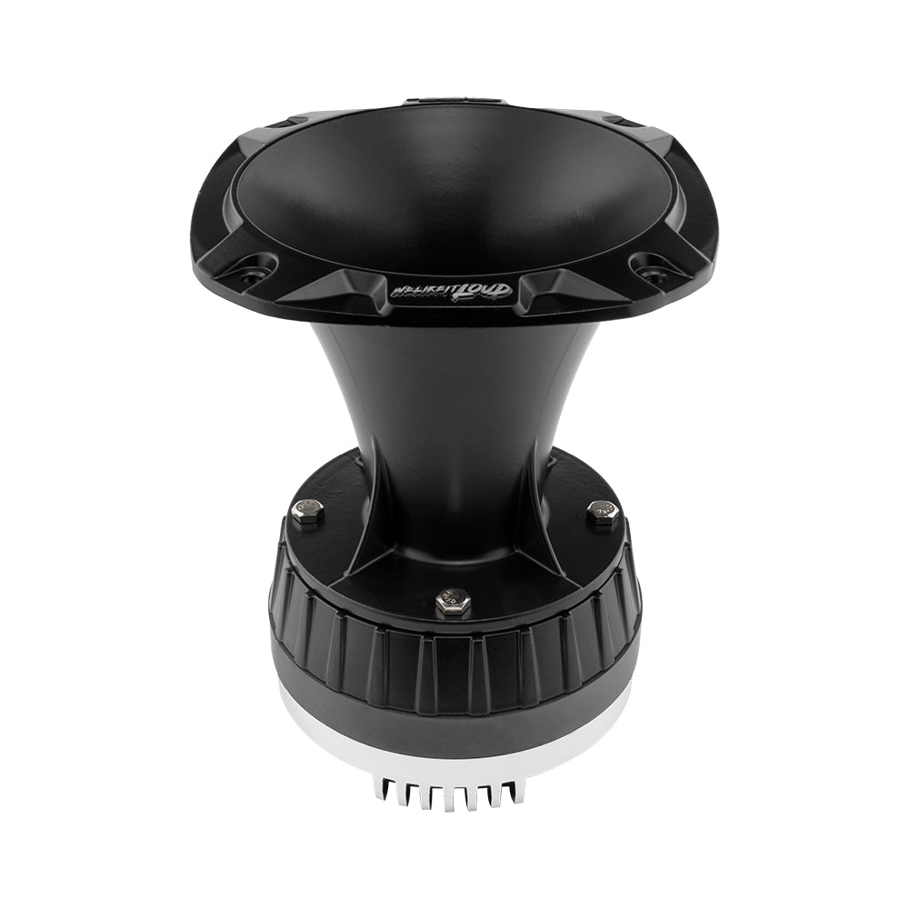 2" Driver with Spacer And Horn Kit 320 Watts 2" Titanium 8-Ohm Vc (PRO-D1+PRO-HA102/BK)