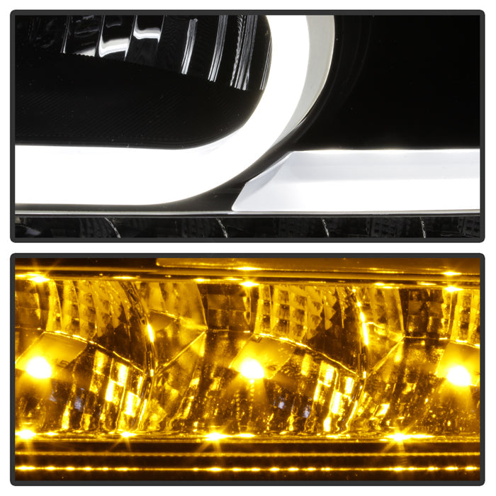 SPYDER xTune Dodge Journey 2009-2014 Light Bar DRL Projector - Black PRO-JH-DJ09-LBBRL-BK 9036620